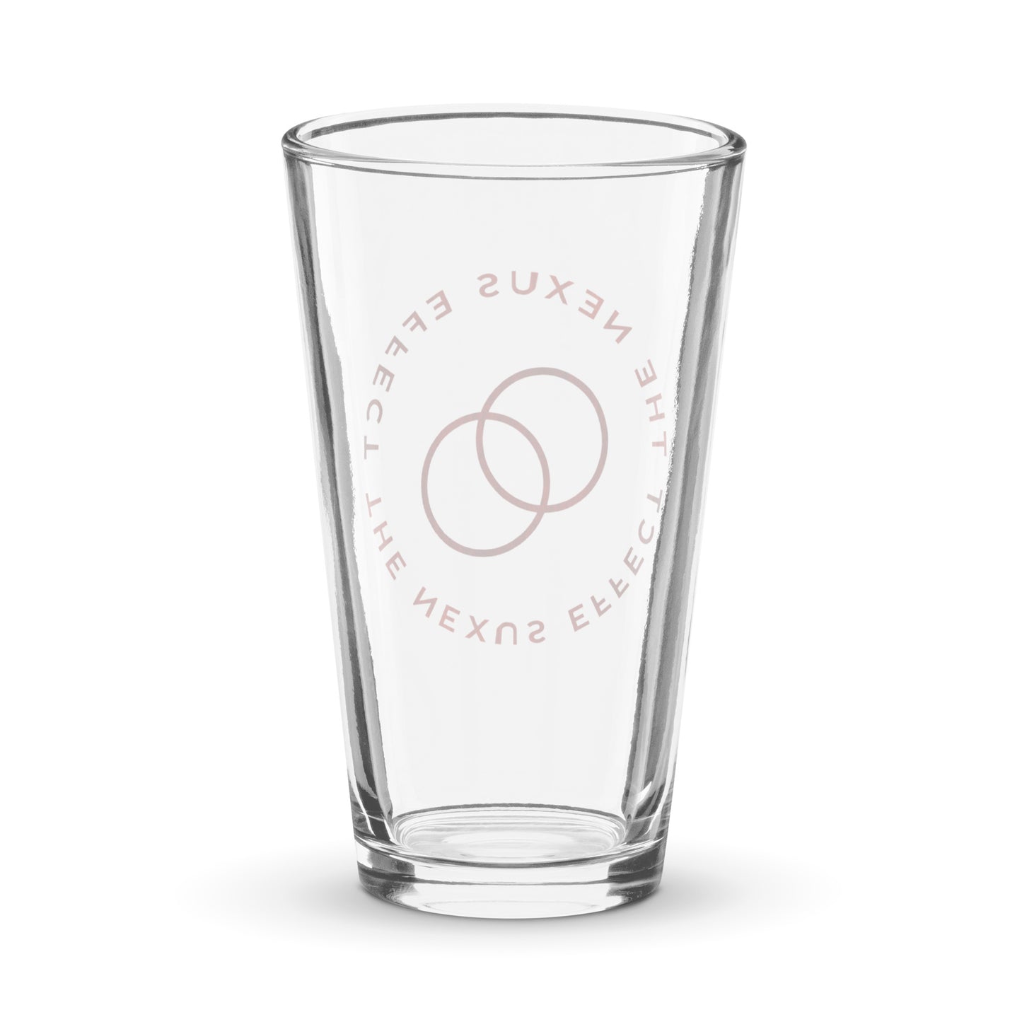 Shaker pint glass