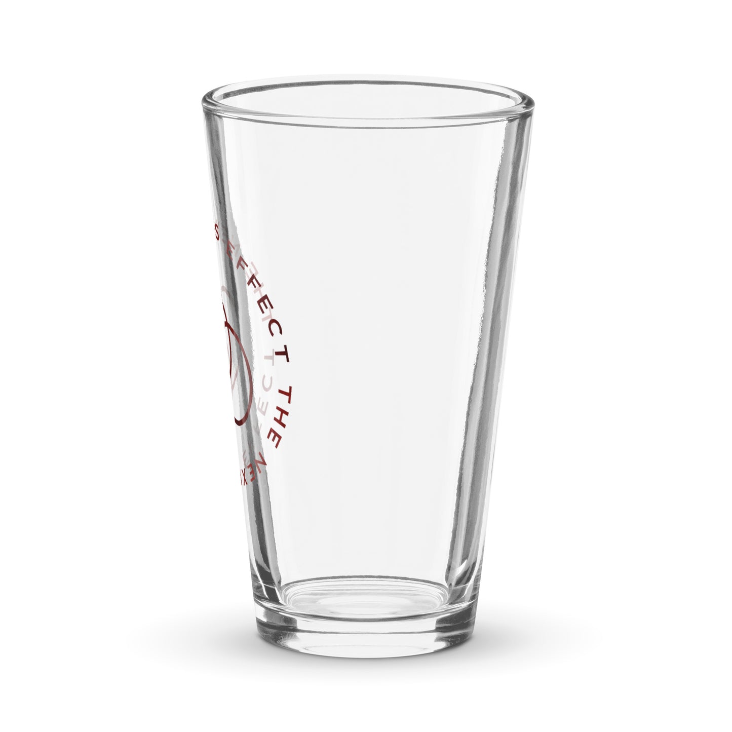 Shaker pint glass