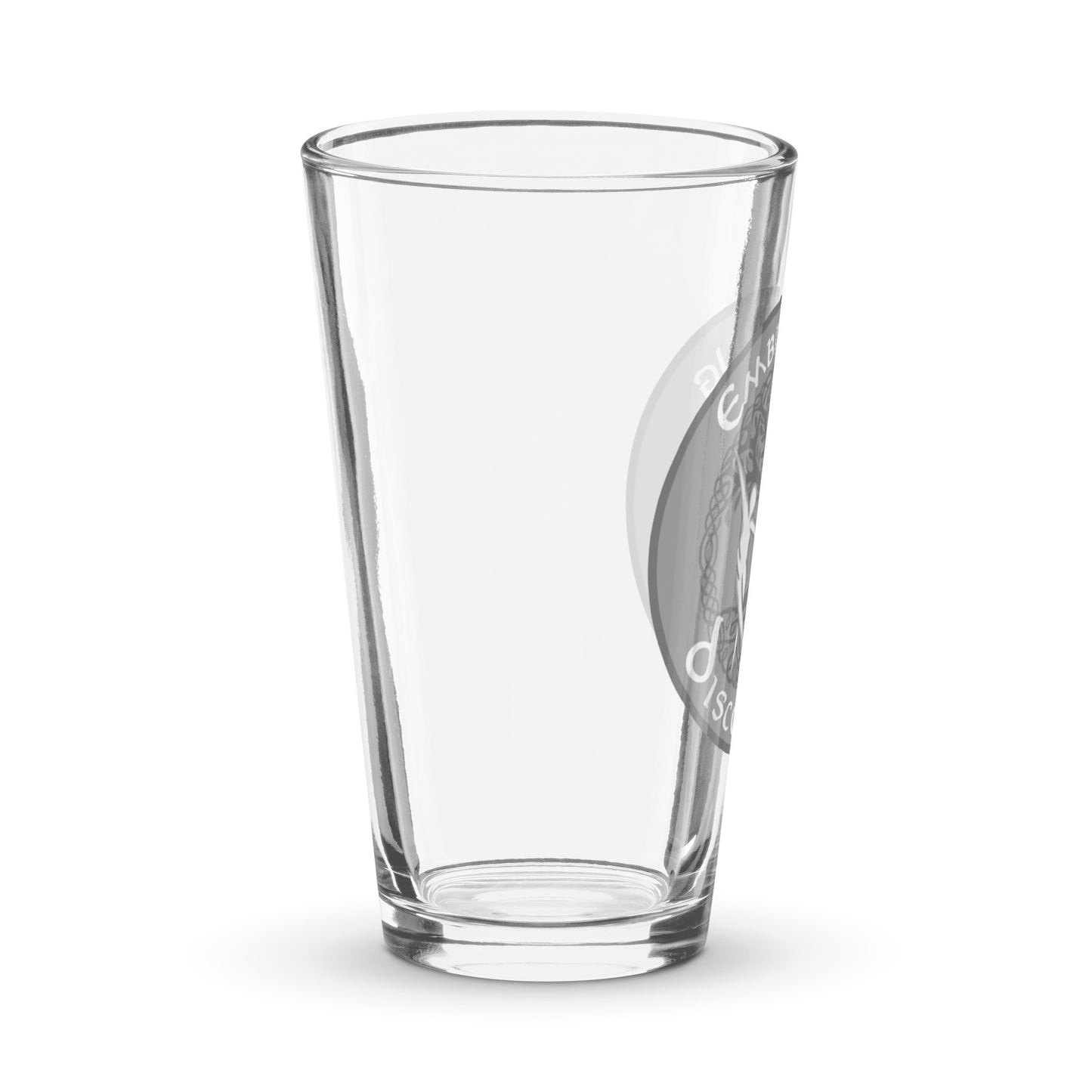 Shaker pint glass