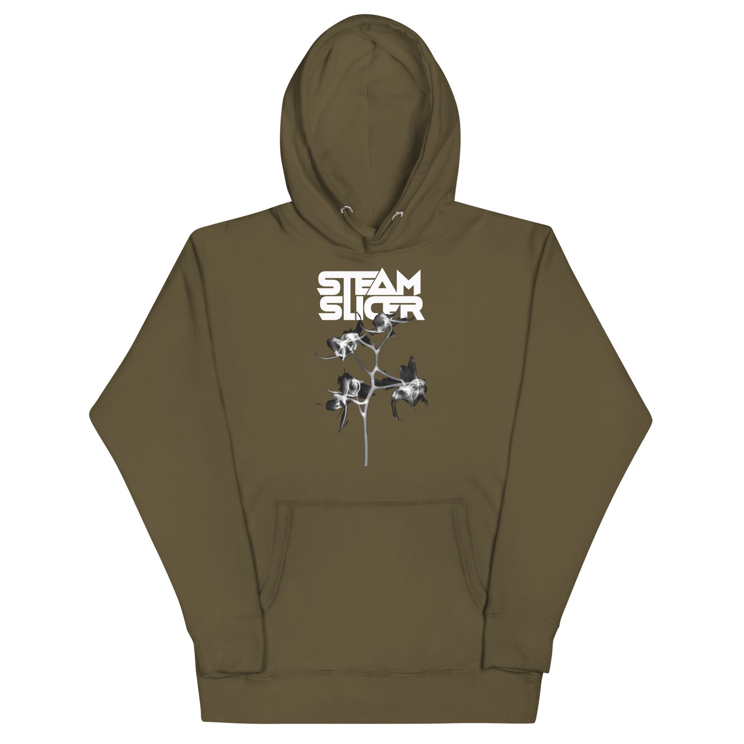 Steam Slicer Flower Hoodie